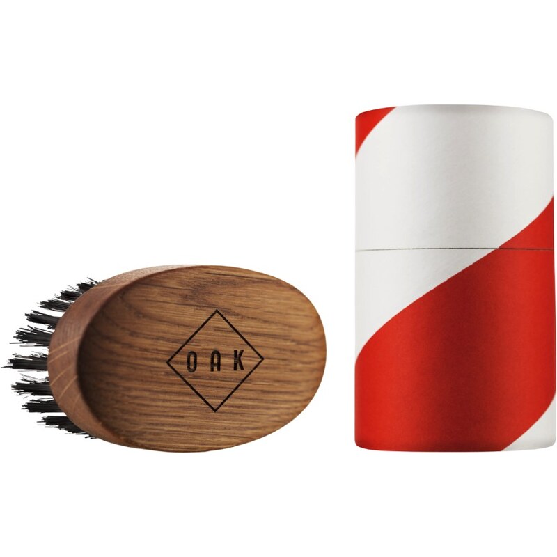 Kartáč na vousy a knír od OAK - dubové dřevo