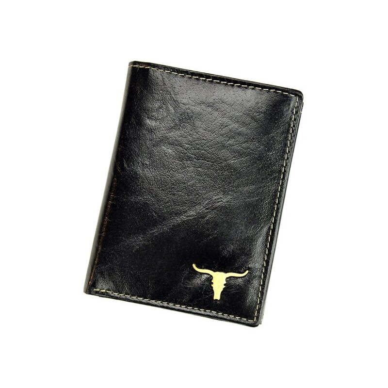 Pánská kožená peněženka Wild Buffalo (RM-04-BAW) + RFID černá | KabelkyproVas.cz