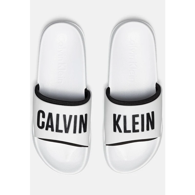 Calvin Klein bílé pantofle Slide Intense Power - GLAMI.cz
