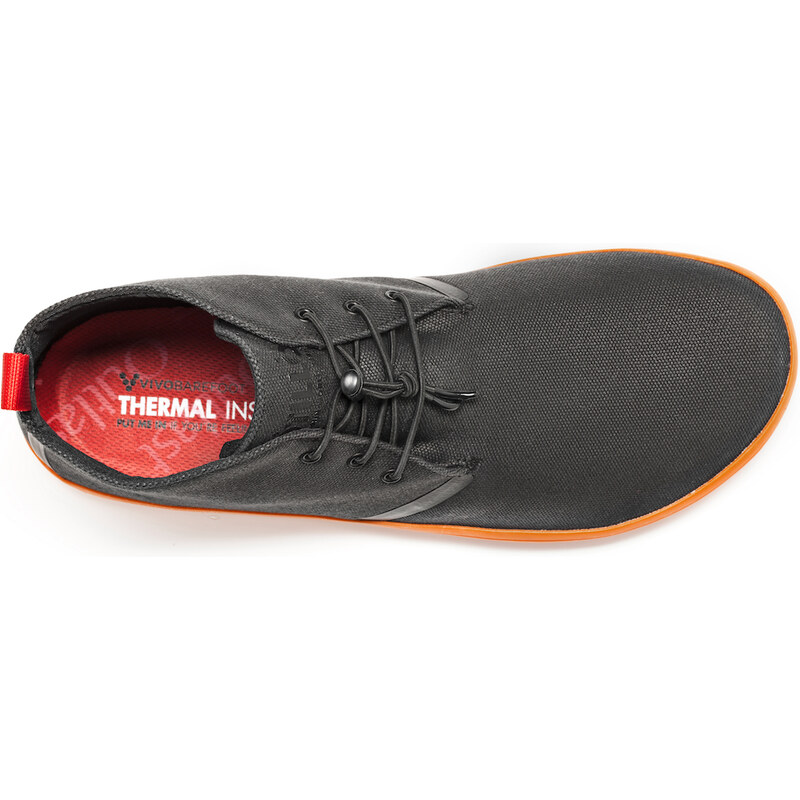 Vivobarefoot GOBI II L Canvas SWR Black/Orange - 35