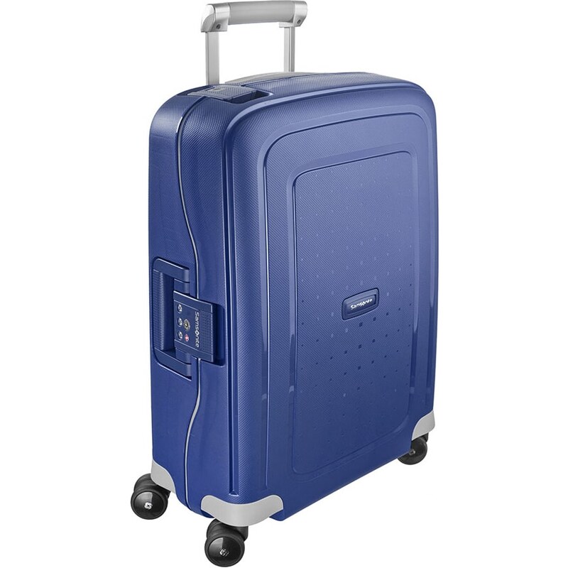 Samsonite Kabinový cestovní kufr S'Cure Spinner 34 l modrá