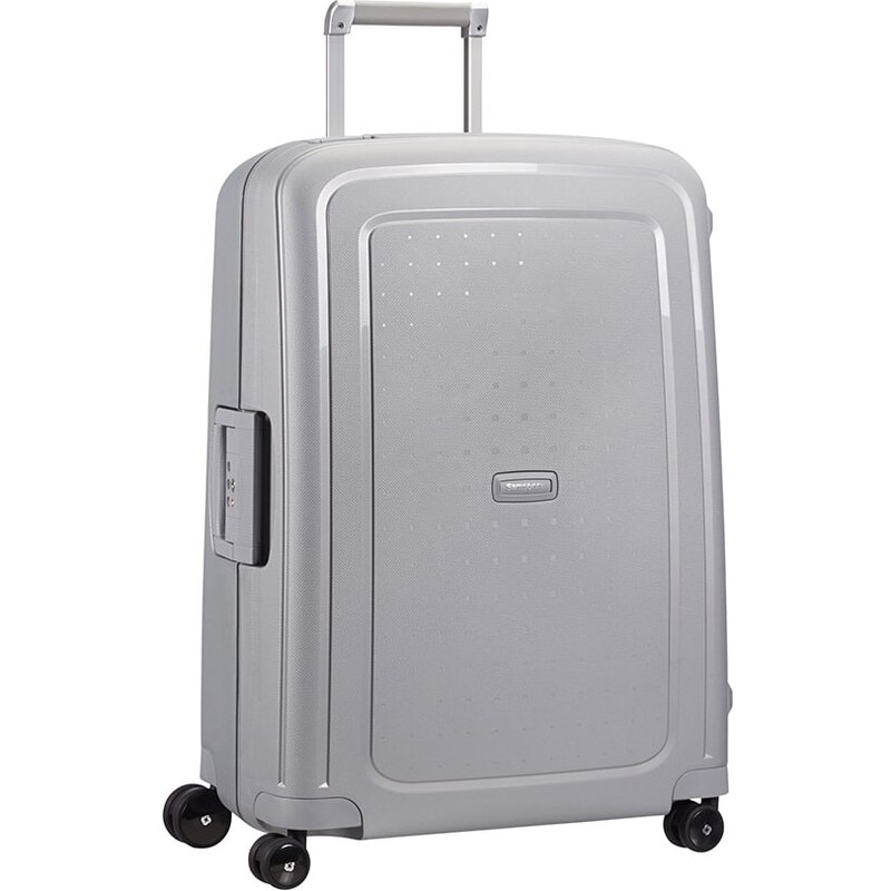 Samsonite Cestovní kufr S'Cure Spinner 102 l stříbrná