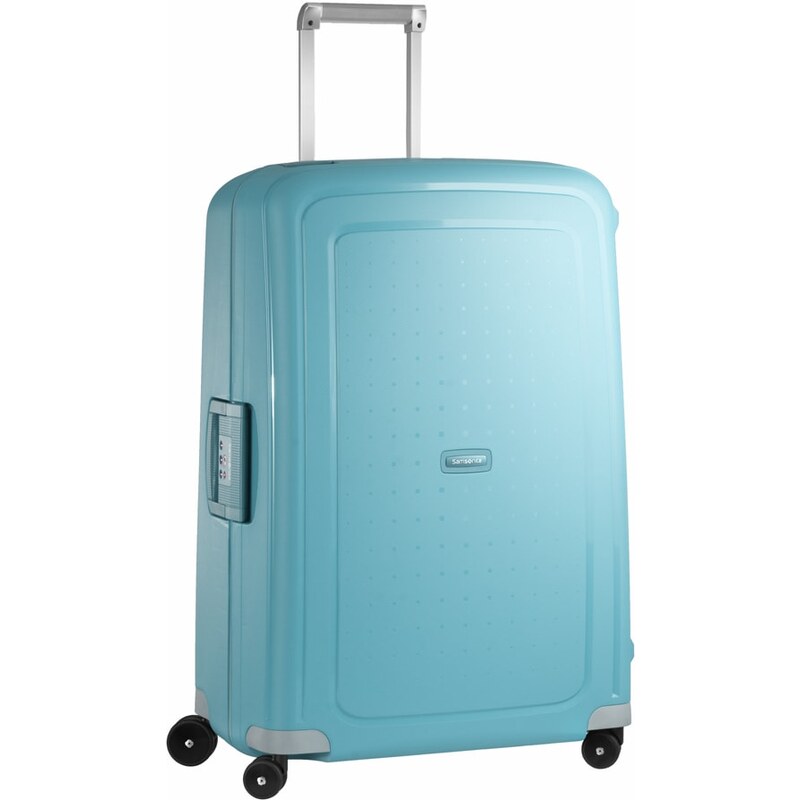 Samsonite Cestovní kufr S'Cure Spinner 102 l stříbrná