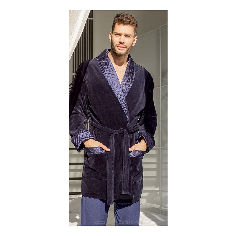 Pánský župan Luna 425 Velour 3XL