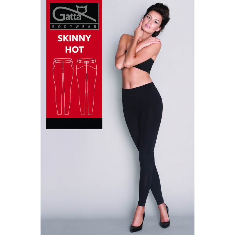 Dámské kalhoty Gatta Skinny Hot Černé 4502S