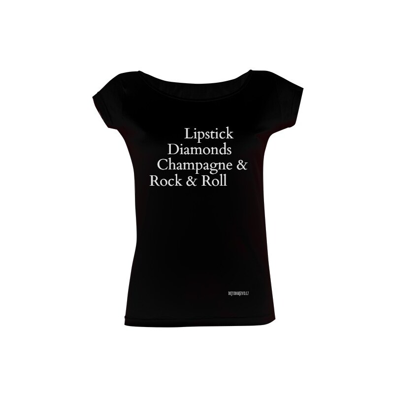 Lipstick & diamonds & champagne & rock & roll new arrivals