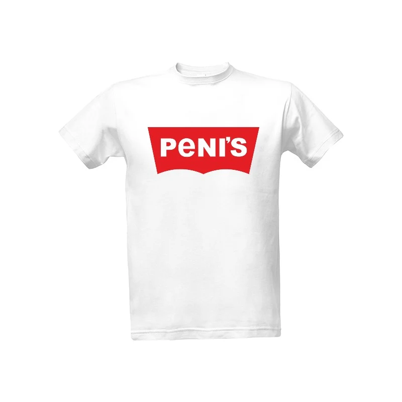 T-shock tričko s potiskem Penis tričko Levi's parodie pánské - GLAMI.cz