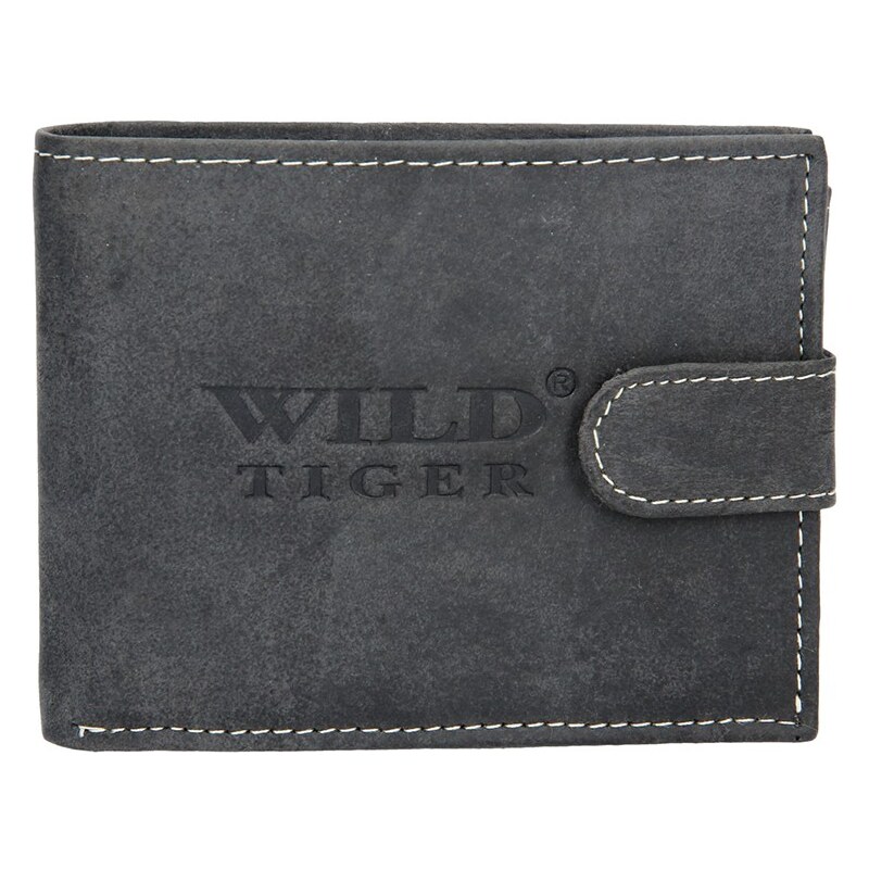 Pánská kožená peněženka Always Wild Coffe - černá