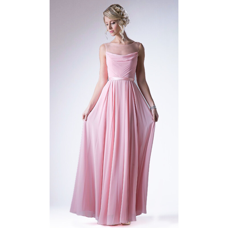 Cinderella šaty pro družičky růžové