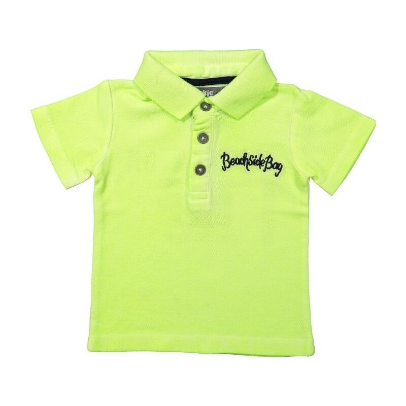 Dirkje Chlapecké tričko polo - neonově zelené
