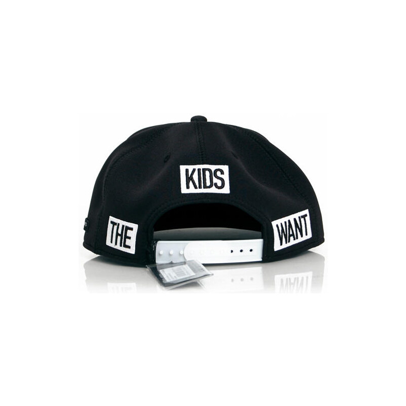 Cayler & Sons Black Label Kids Want Cap Black White