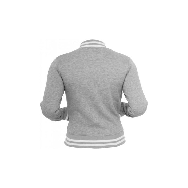 Urban Classics Ladies College Sweatjacket grey