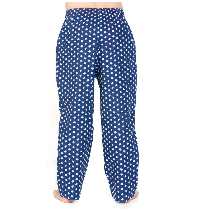 EMES Dětské kalhoty - tmavě modré s hvězdičkami