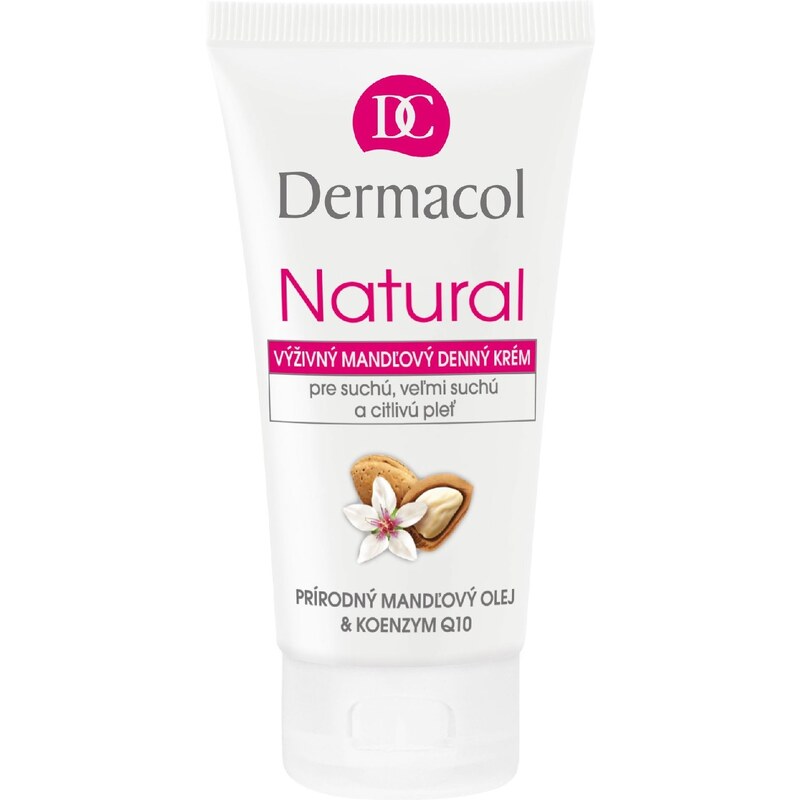 Dermacol Natural Almond denní krém na suchou a citlivou pleť 50 ml