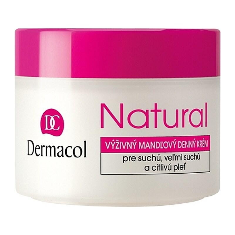 Dermacol Natural Almond denní krém na suchou a citlivou pleť 50 ml