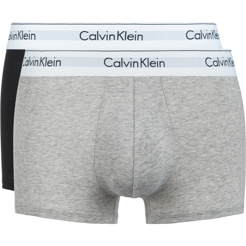 Calvin Klein Boxerky 2 ks Černá Šedá