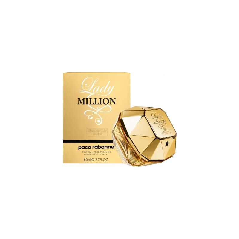 Paco Rabanne Lady Million Absolutely Gold 80 ml parfém pro ženy