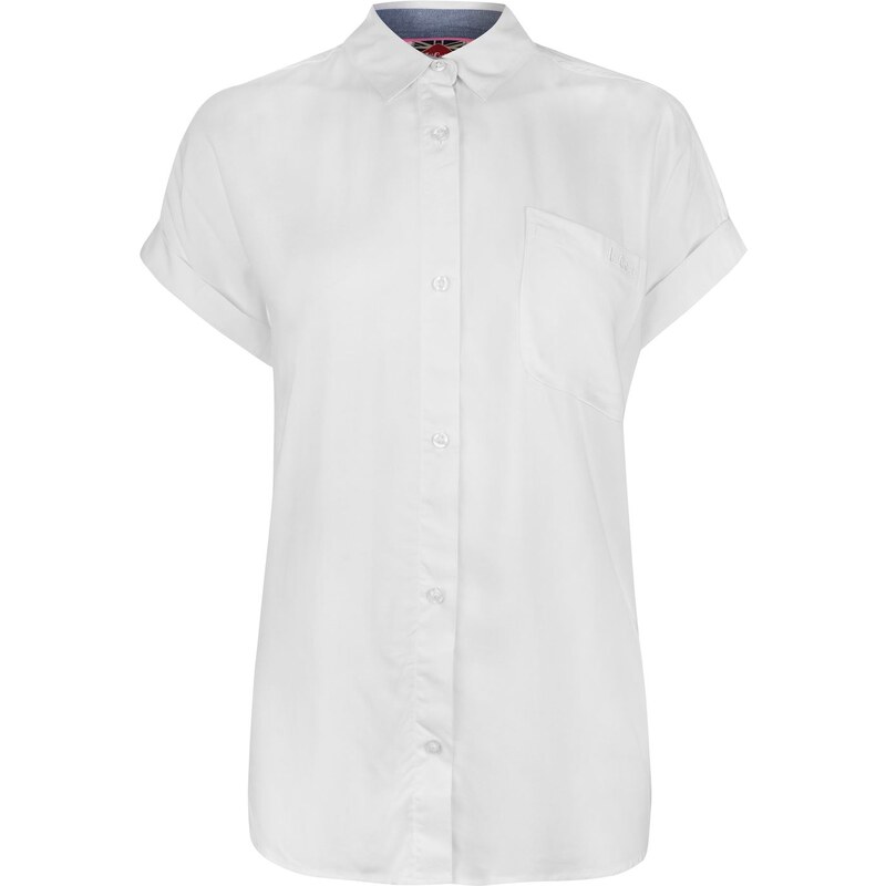 Lee Cooper Short Sleeve Shirt dámské White