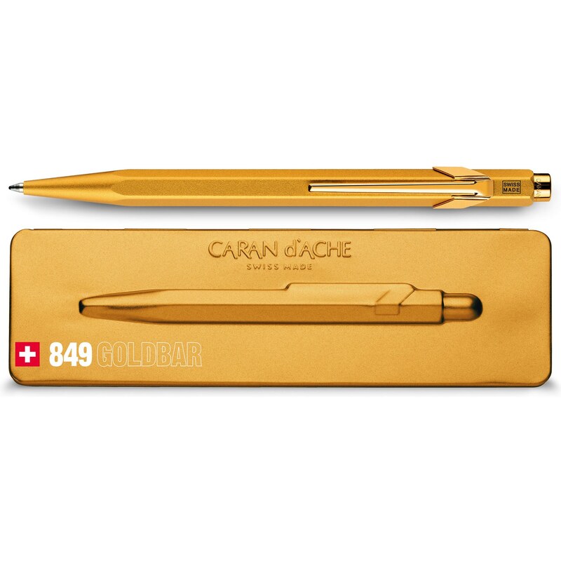 Caran d´Ache (CH) Caran d'Ache 849 Goldbar kuličkové pero