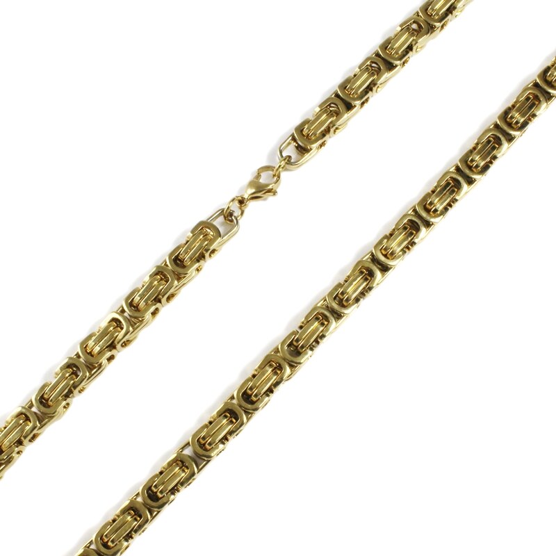 BM Jewellery Pánský řetízek 0,8 x 58 cm z chirurgické oceli gold S37200
