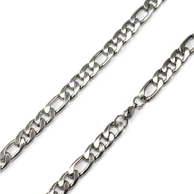 BM Jewellery Masivní řetěz FIGARO 1,1 cm z chirurgické oceli S100100