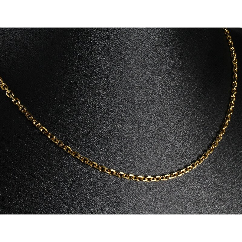 BM Jewellery Řetízek CLASSIC gold 0,19 x 45 cm z chirurgické oceli S718040