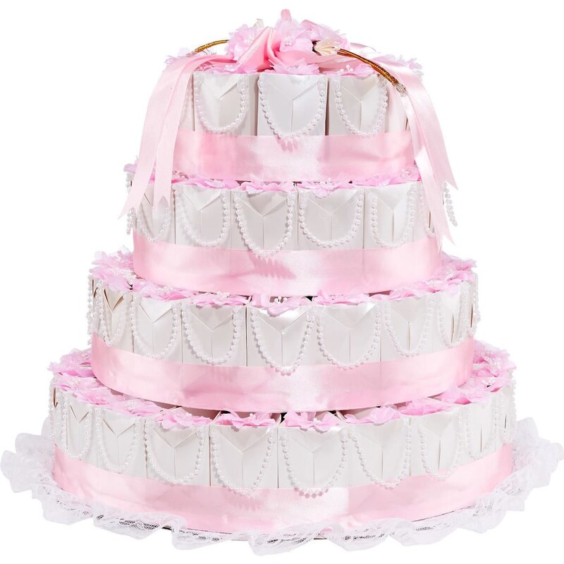 CONGRATULATIONS Svatební dort papírový