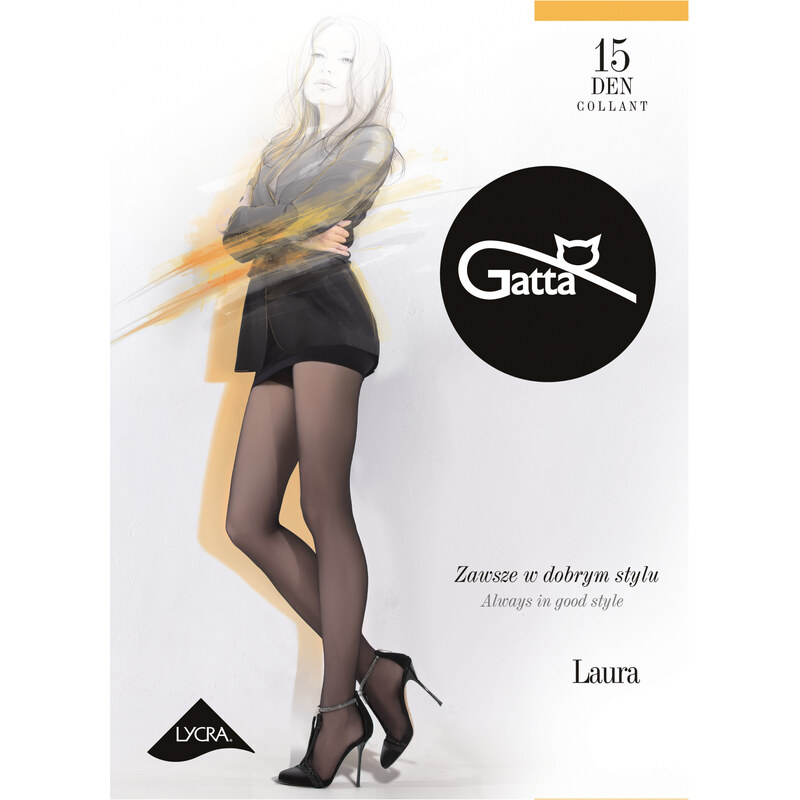 Punčochové kalhoty Gatta Laura 15 den 6-XXL