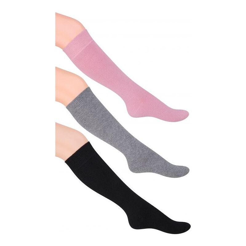 Dámské hladké podkolenky Steven art.072 104153250