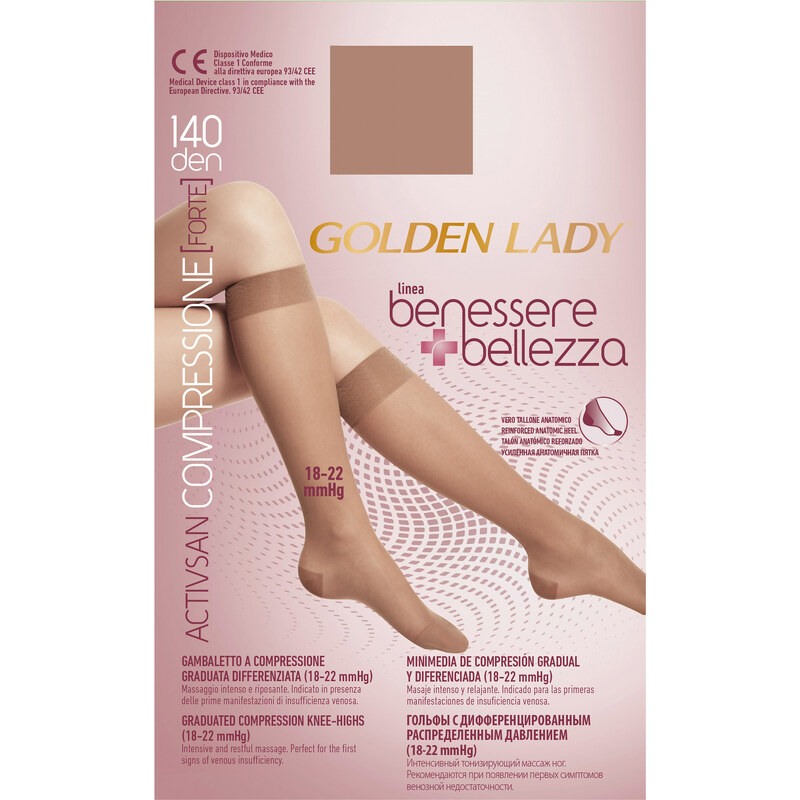 Golden Lady Benessere & Bellezza 140 den podkolenky 100692178