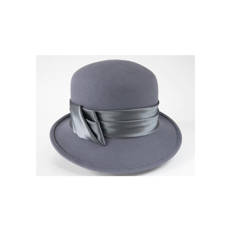 Tonak Dámský plstěný klobouk šedá (Q8072) 58 52238/12SE