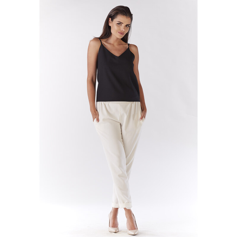 Awama Womans Pants A186 Ecru