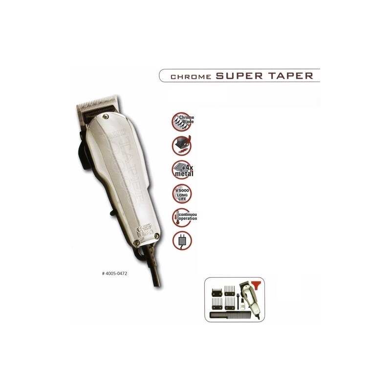 WAHL 4005-0472 Chrom Super Taper