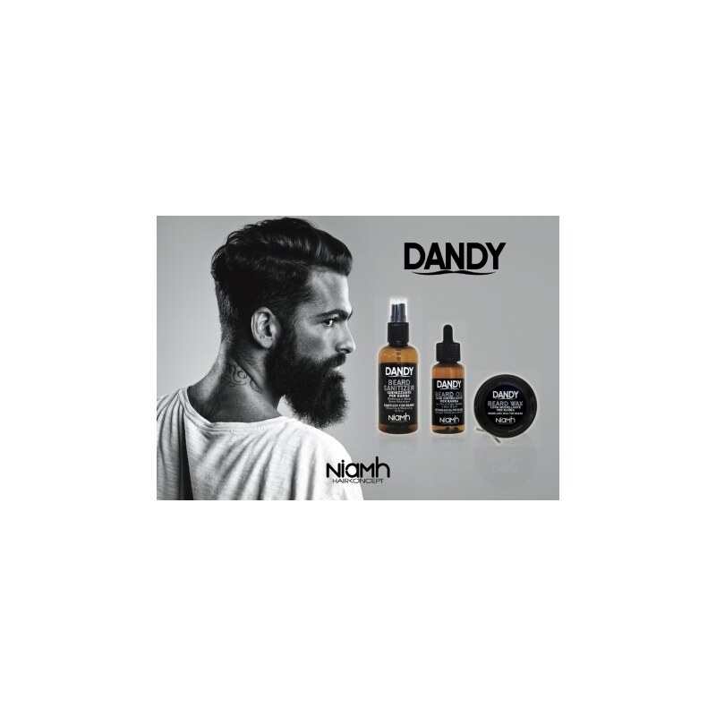 Niamh Hairkoncept Dandy Beard & Hair Shampoo 300 ml - šampon na bradu a vousy