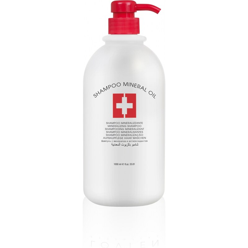 L´OVIEN ESSENTIAL/Shampoo Mineral Oil regenerační šampon pro poškozené vlasy 1000 ml