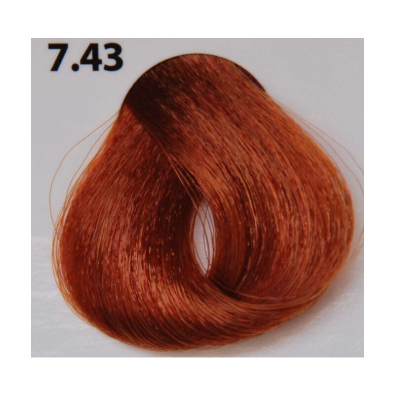 Lovien Lovin Color barva na vlasy 7.43 Biondo Rame 100 ml