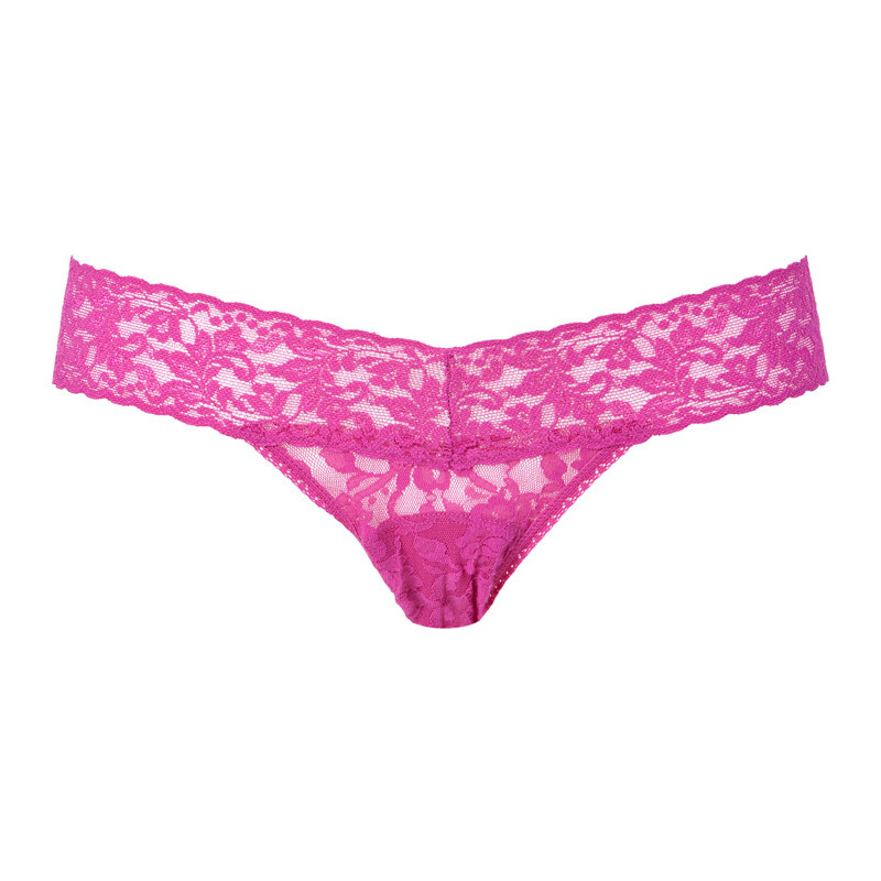 Hanky Panky Wild Rose Lace Low Rise Thong