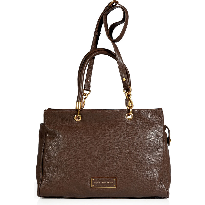 Marc by Marc Jacobs Mocha Leather Too Hot to Handle Tote