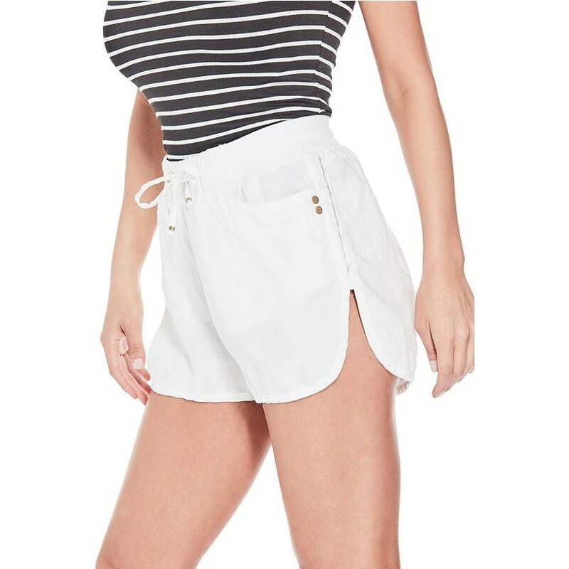 GUESS dámské kraťasy Leena Linen XL