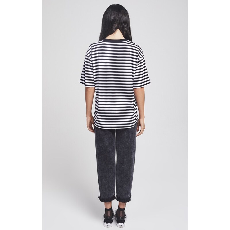 Sik Silk Retro Stripe Tee