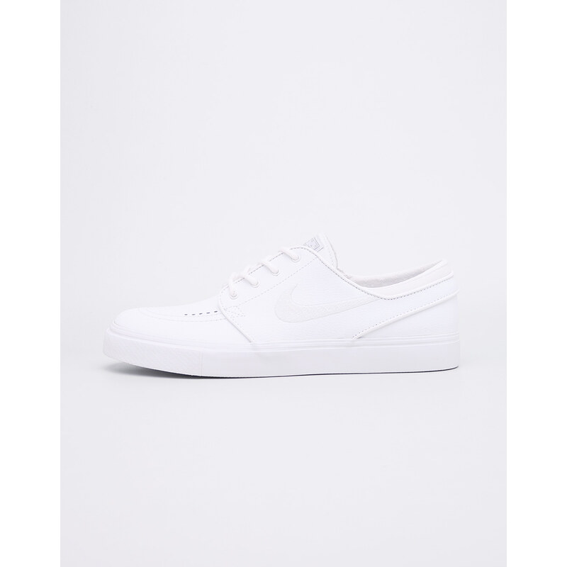 Nike Stefan Janoski Zoom Leather White / White - Wolf Grey
