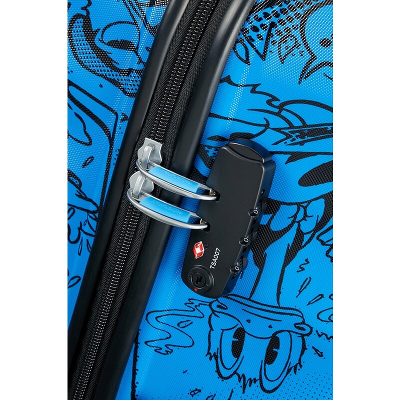 American Tourister Kabinový cestovní kufr Wavebreaker Disney Spinner 36 l šedá