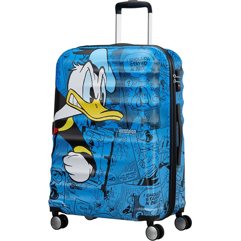 American Tourister Cestovní kufr Wavebreaker Disney Spinner 64 l černá