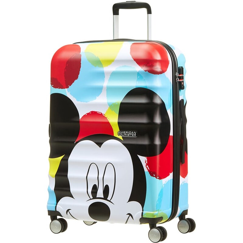 American Tourister Cestovní kufr Wavebreaker Disney Spinner 64 l černá