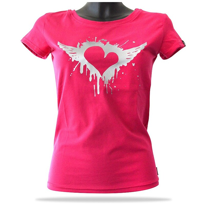 Dámské tričko Barrsa Summer Heart Tee Pink