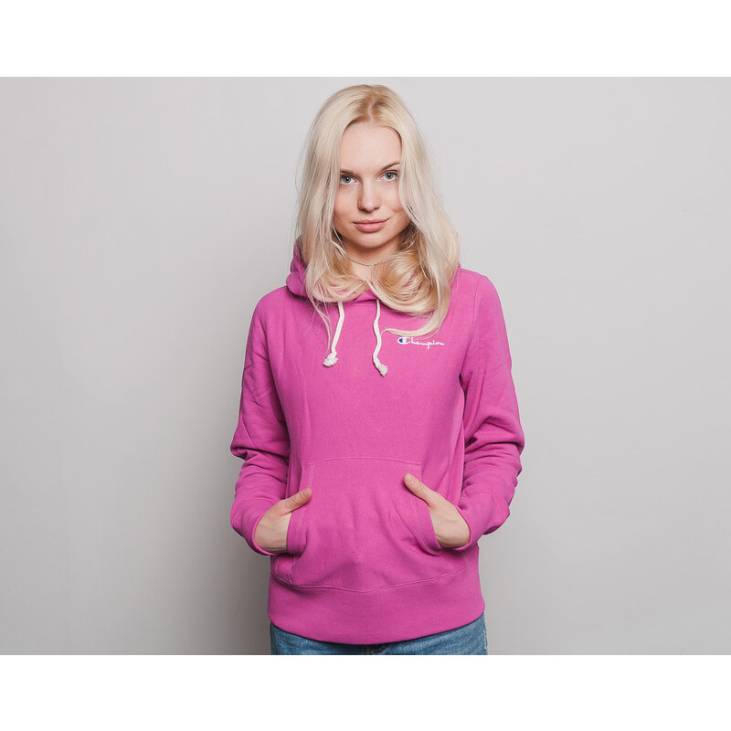 Dámská Mikina S Kapucí Champion Classic Mini Logo Chest Embroidered 51851281