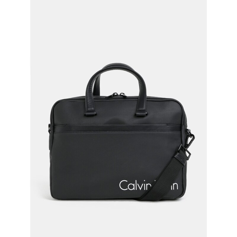 Černá pánská taška na notebook Calvin Klein Jeans 15" - GLAMI.cz