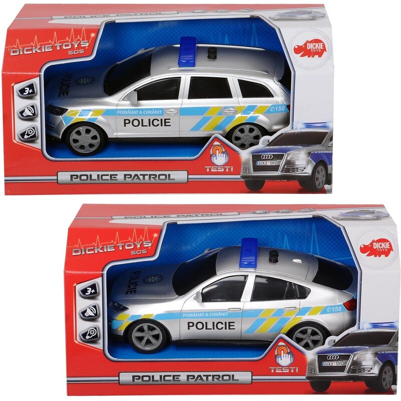 Dickie Policejní auto - česká verze