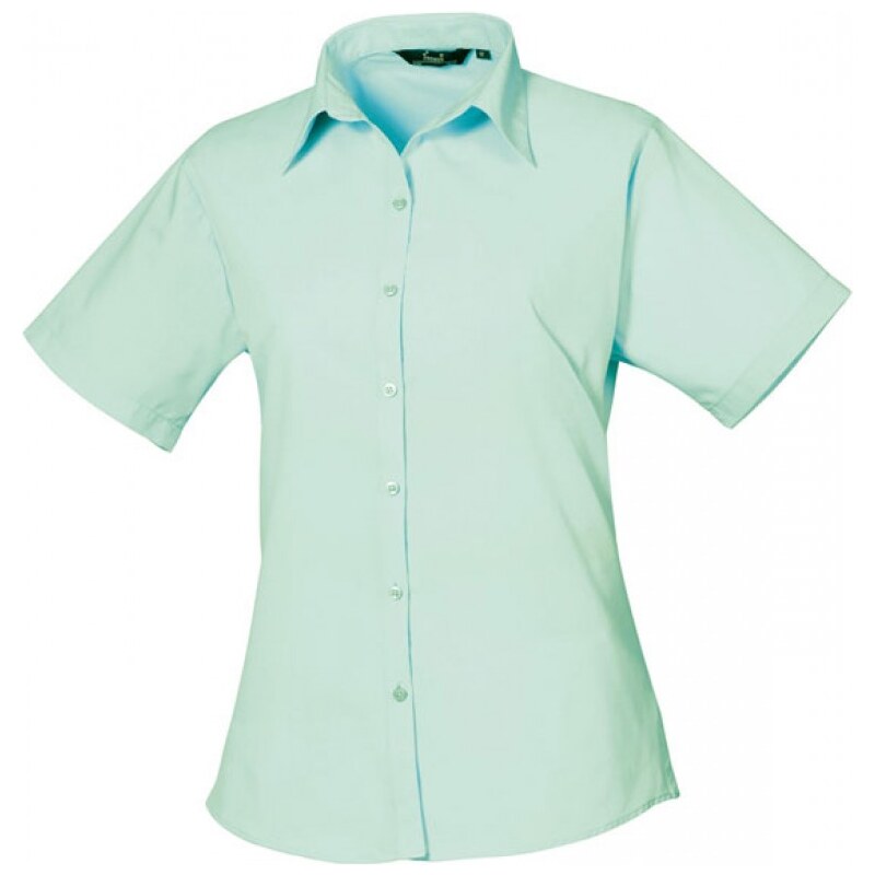 Dámská košile s krátkým rukávem Premier Workwear PR302