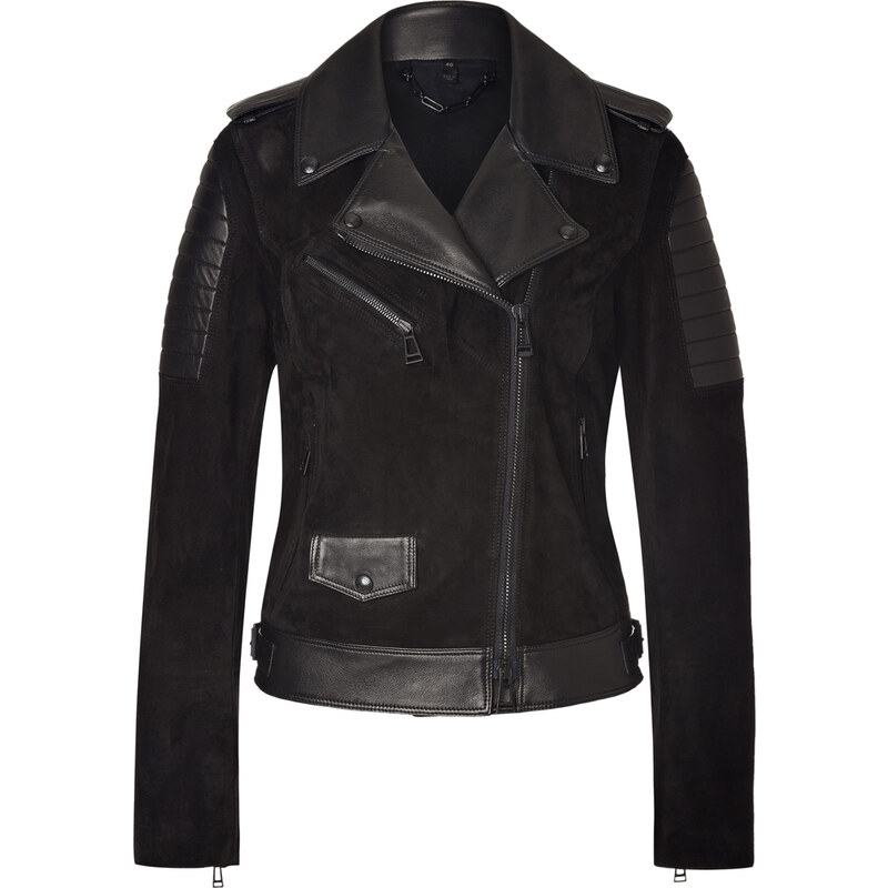 Belstaff Suede/Leather Wadworth Biker Jacket